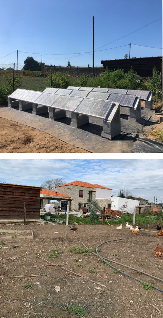 The farm in Vila do Conde, nearby Porto, which is being supplied with renewable electricity by the first HIPERION pilot installation.