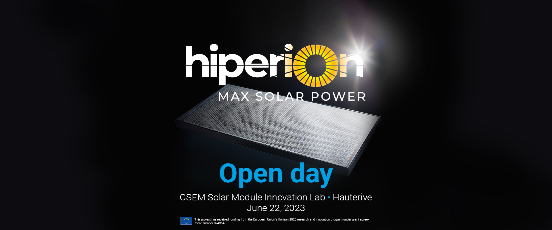 HIPERION Open Day: Come discover the world's most efficient flat PV panels